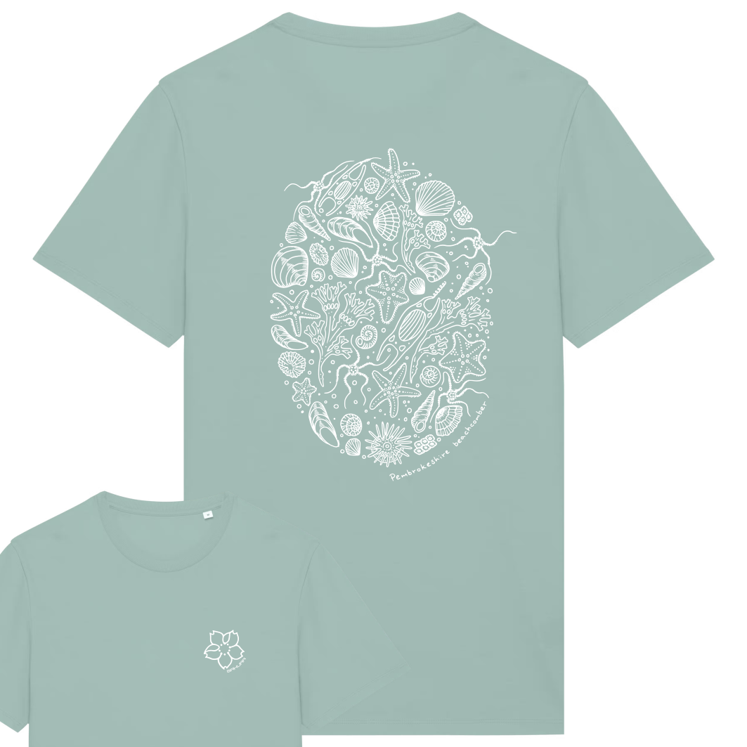 Organic "Beach comber" T-shirt