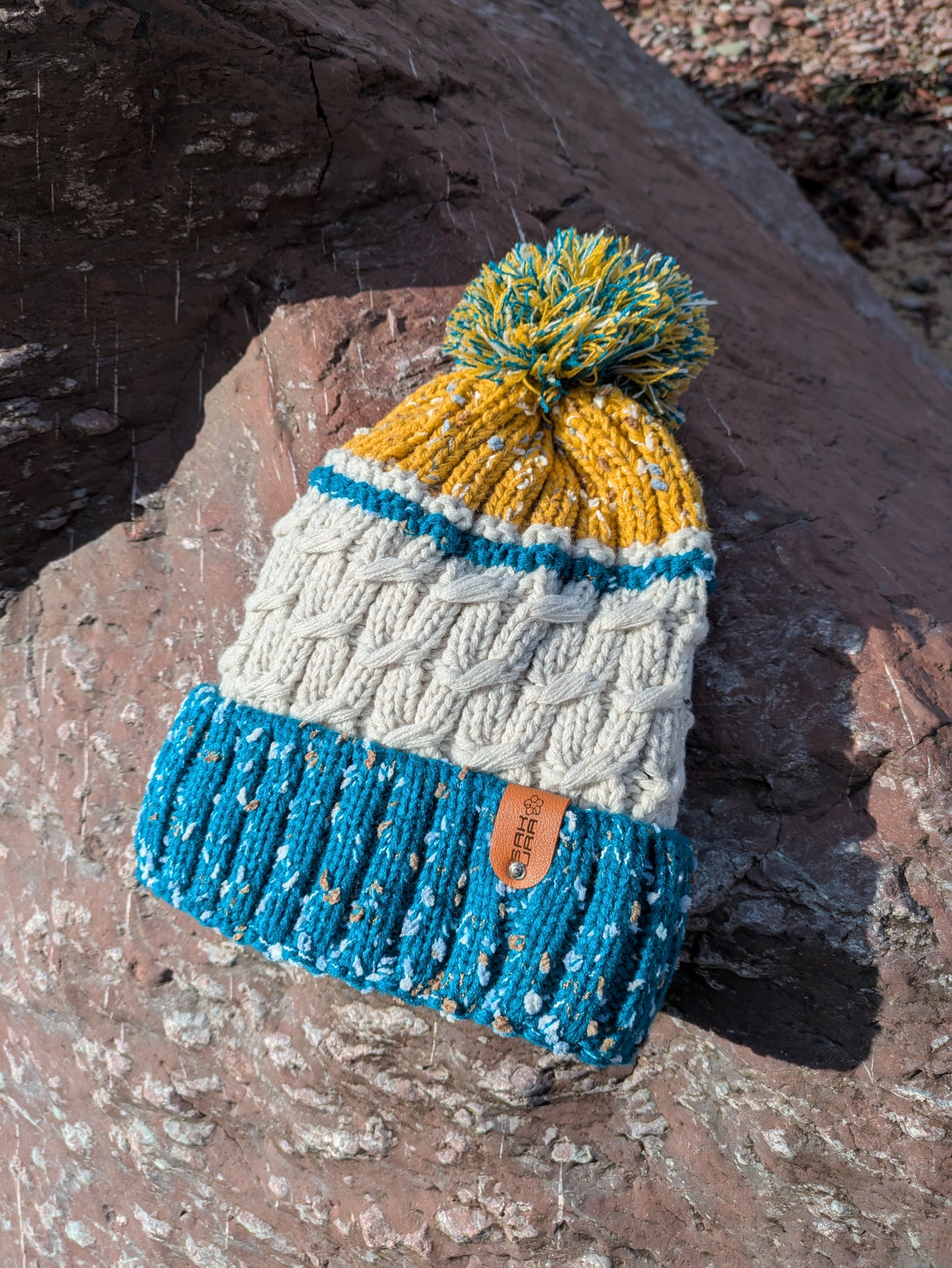 Winter Horizon Bobble Beanie