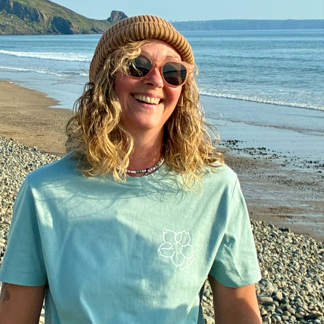 Organic "Beach comber" T-shirt