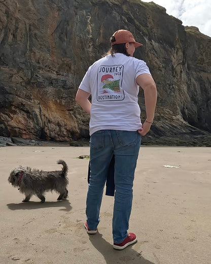 Organic "Journey over Destination" T-shirt