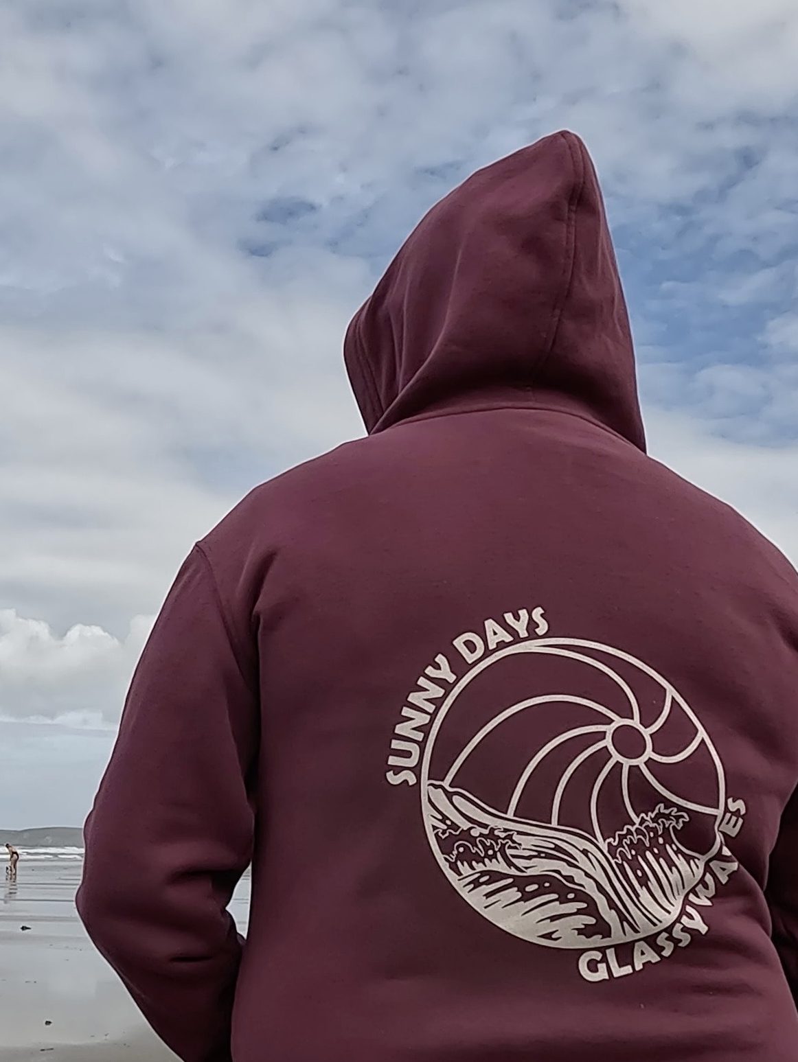 Organic “Sunny Days” Zip Hoodie