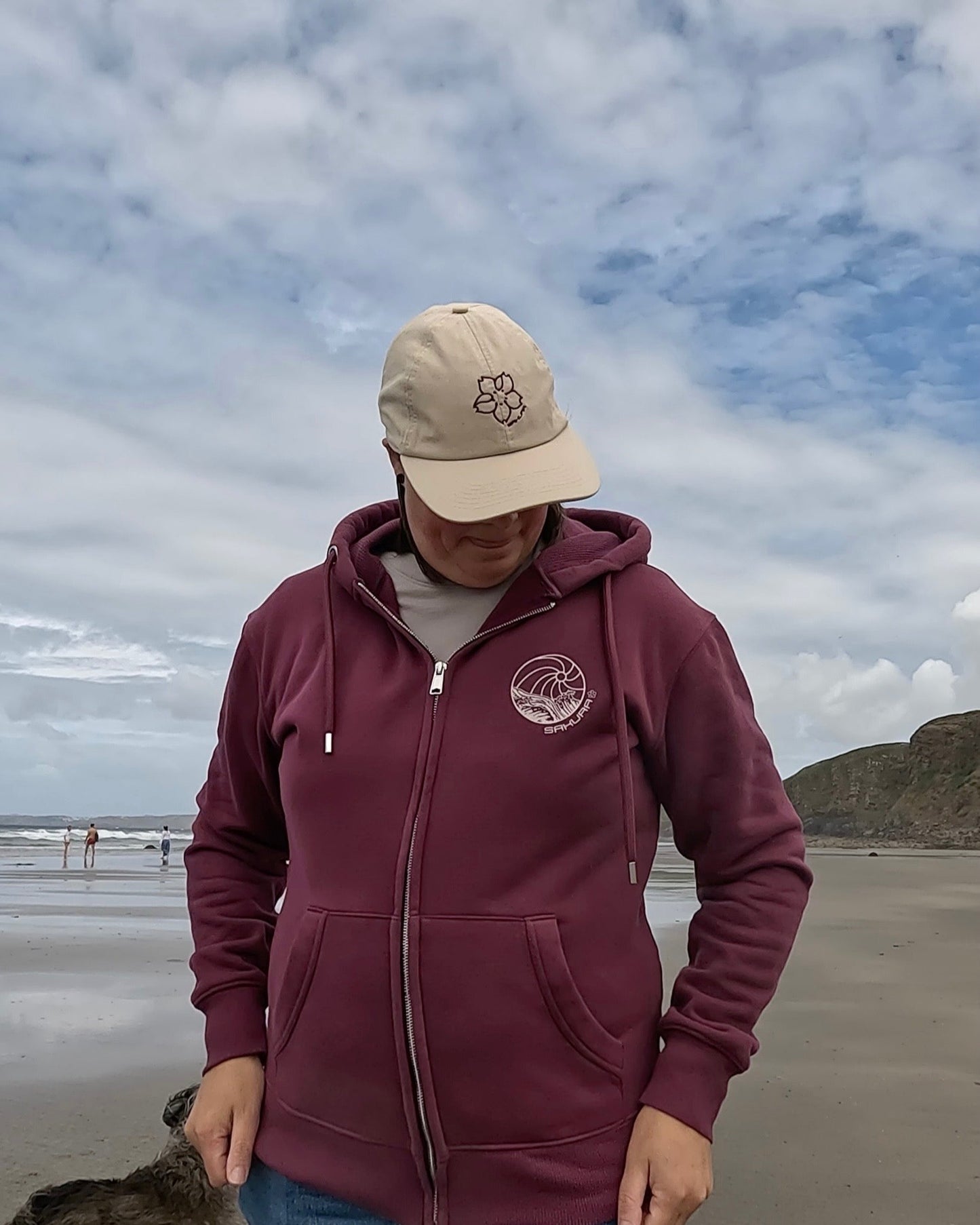 Organic “Sunny Days” Zip Hoodie