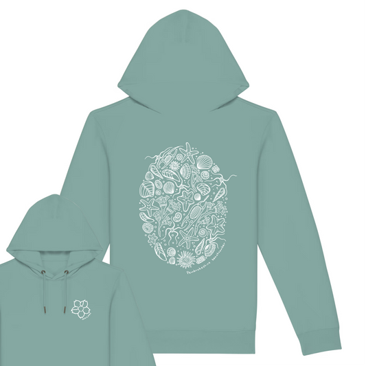 Organic "Beach comber" Hoodie
