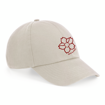 Organic "Sakura Blossom" 6-panel Cap