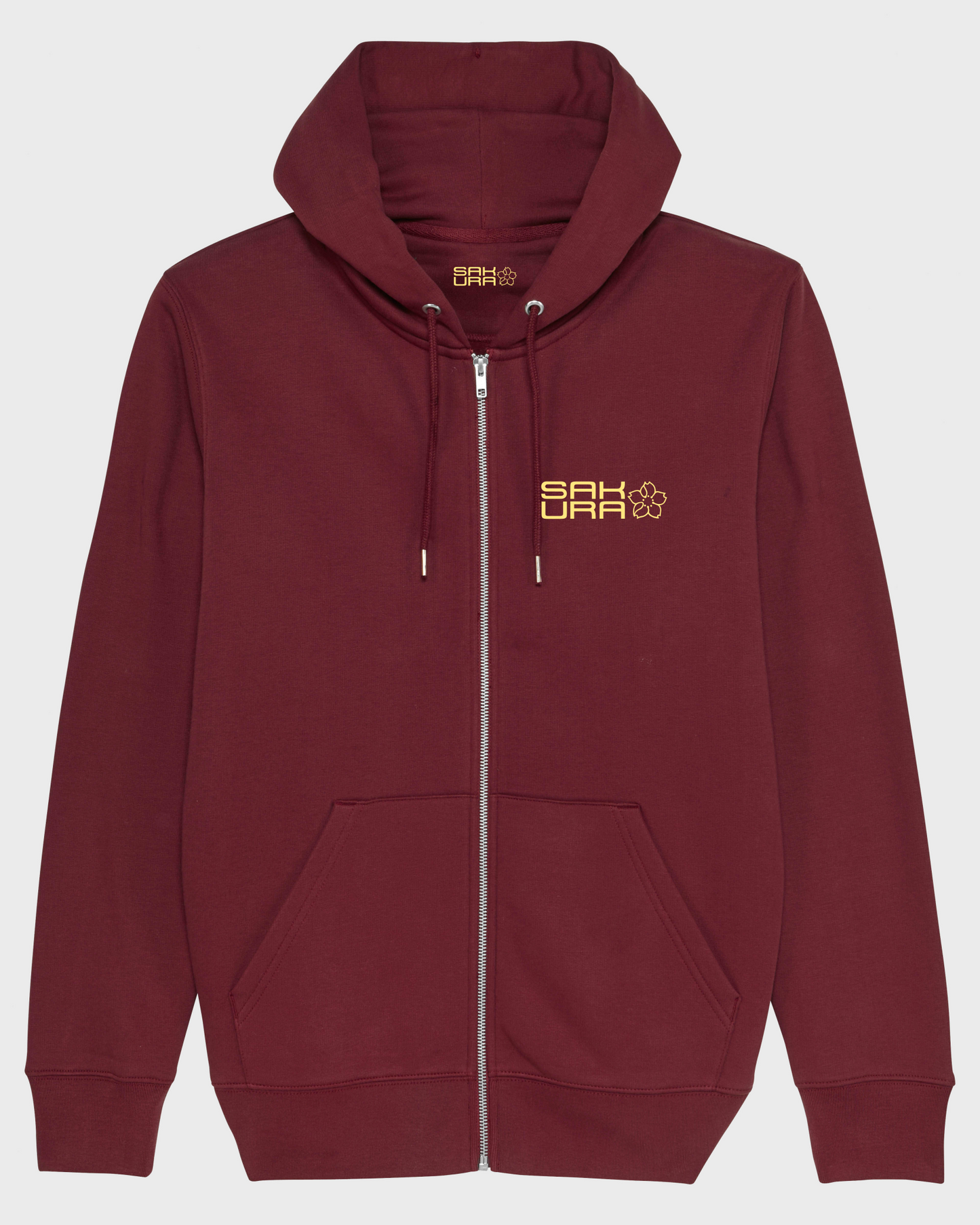 Organic "Sakura Icon" Zip Hoodie
