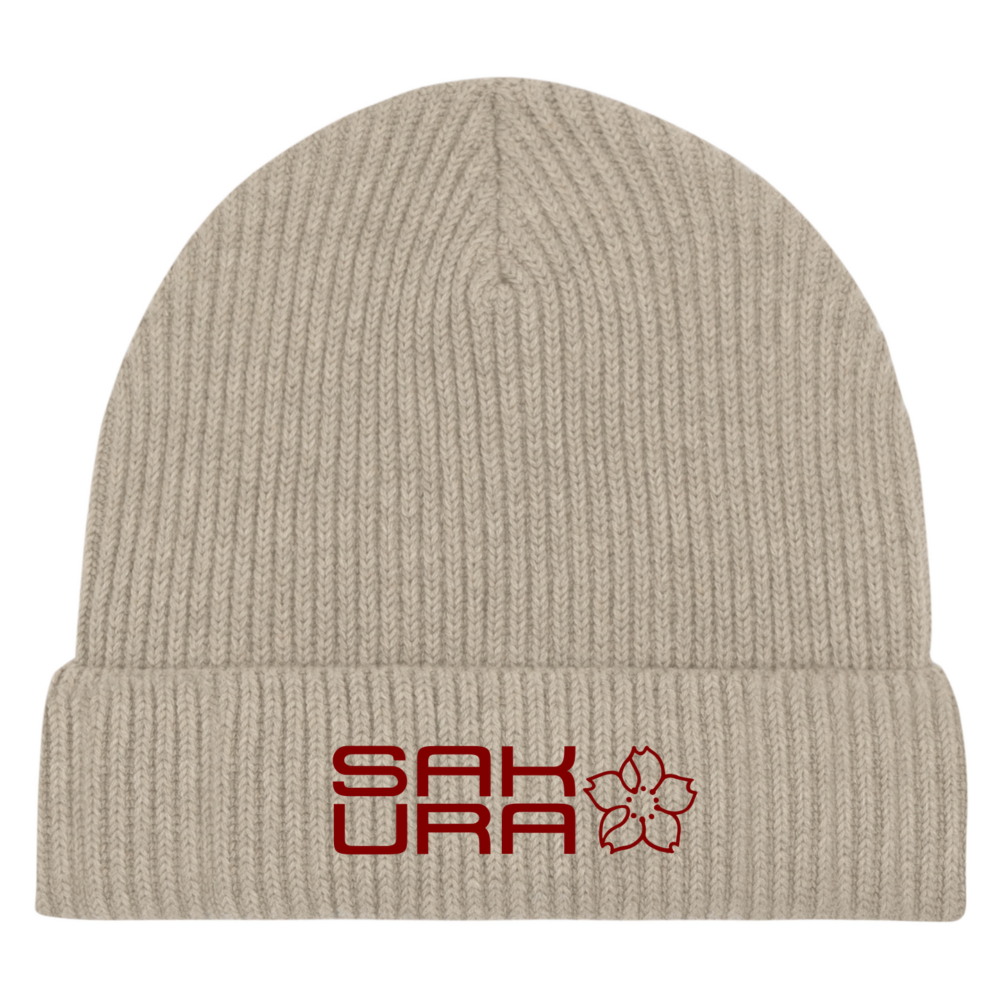 Organic "Sakura Icon" Fisherman Beanie