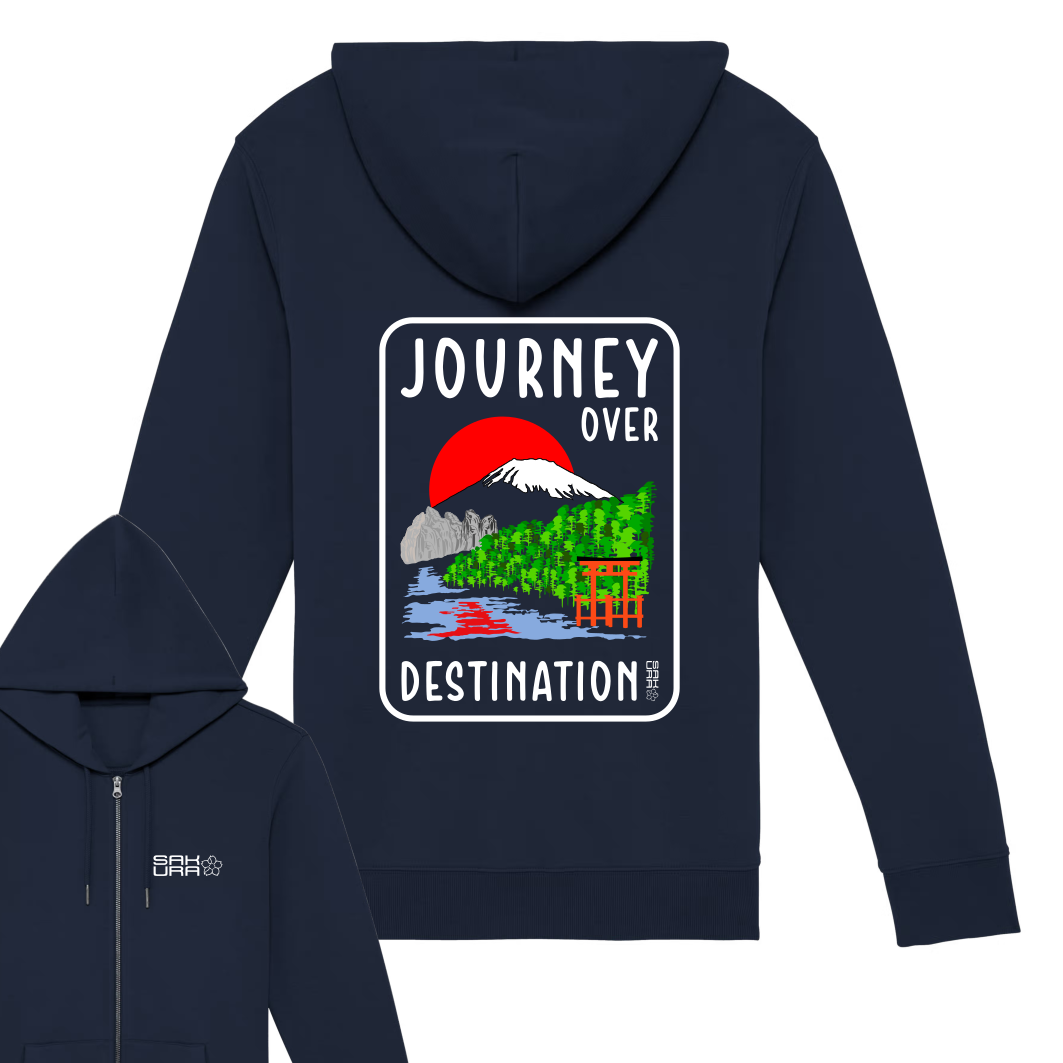 Organic “Journey” Zip Hoodie