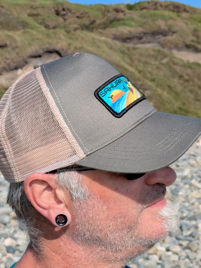 Recycled "Coast view" Trucker cap