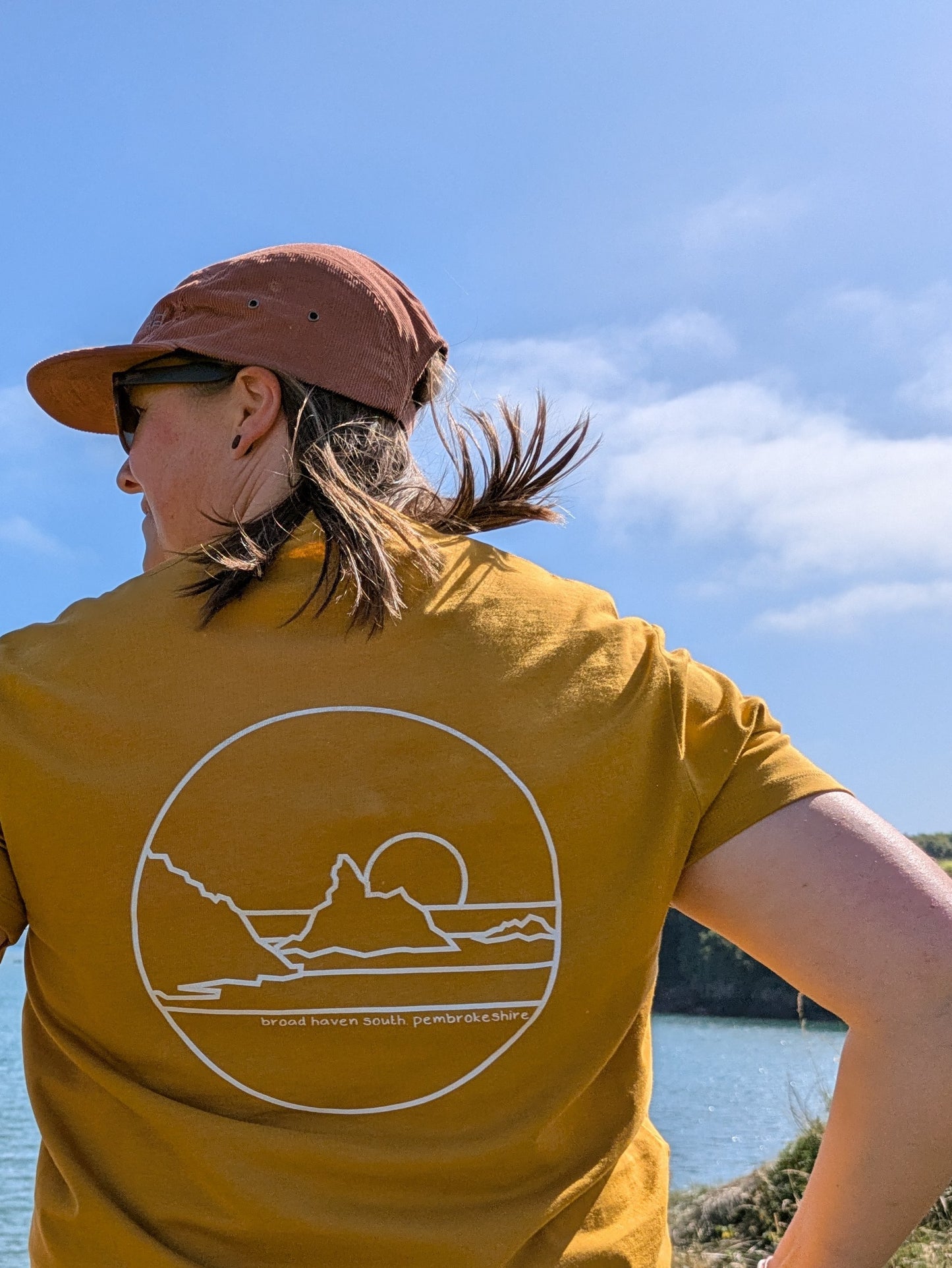 Organic "Broad Haven South" T-shirt