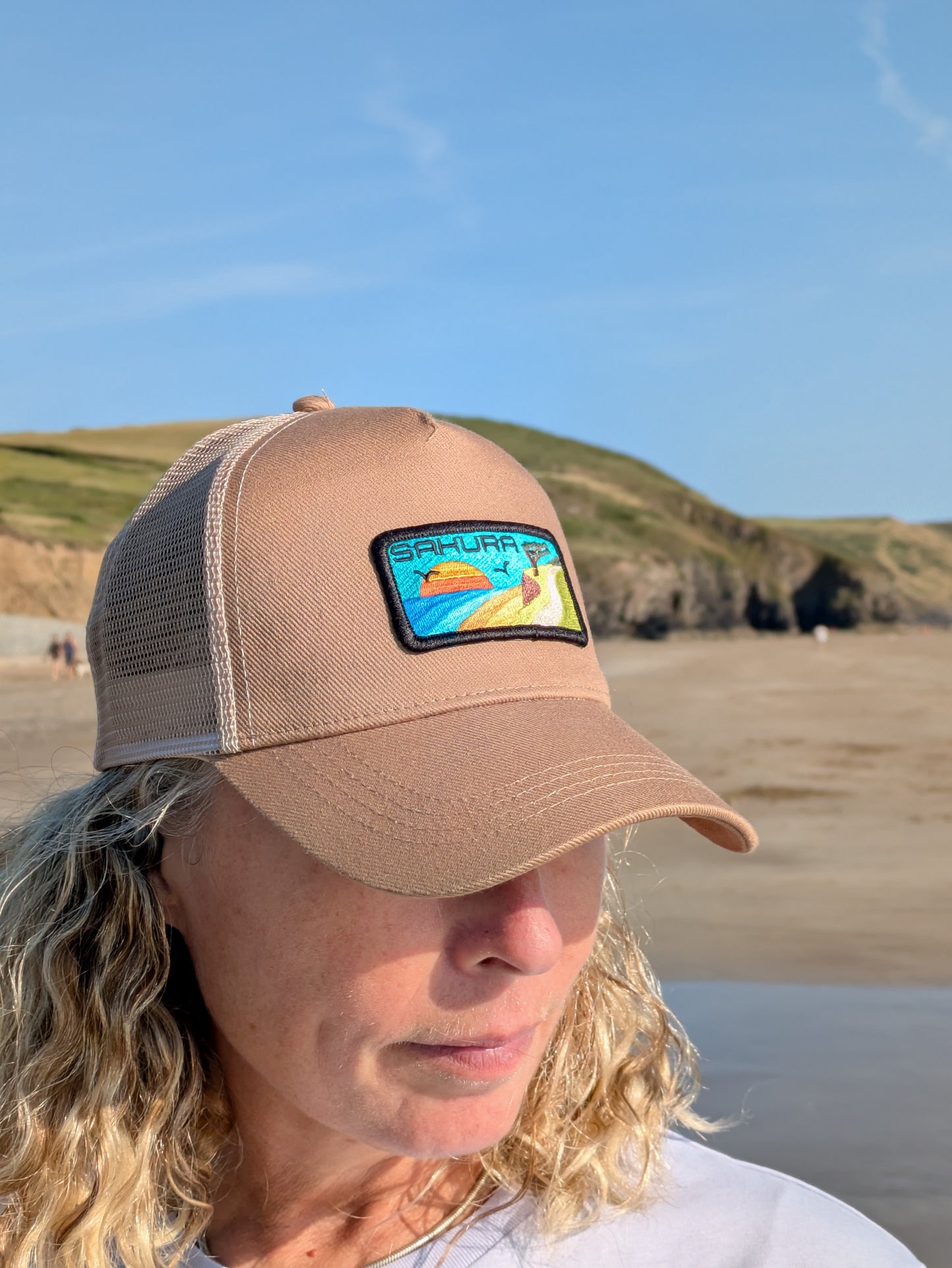 Recycled "Coast view" Trucker cap