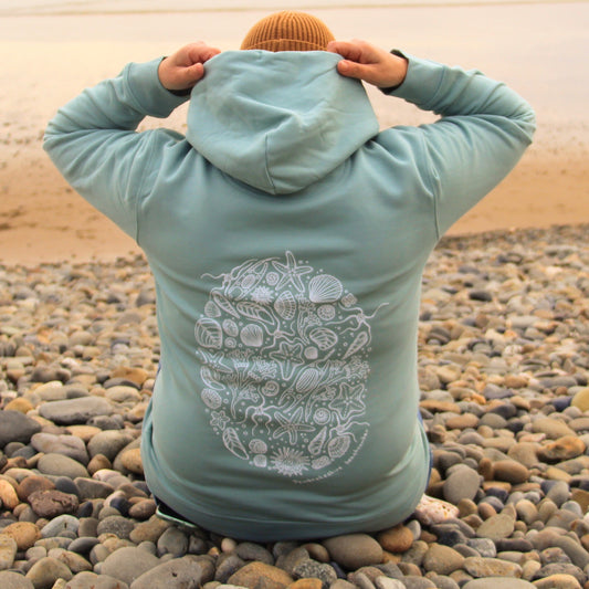 Organic "Beach comber" Hoodie