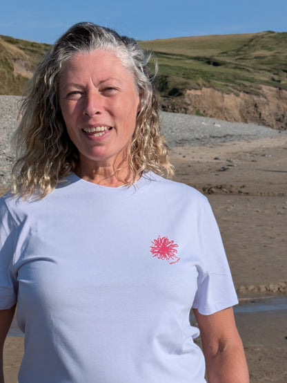 Organic "Sea Thrift" T-shirt